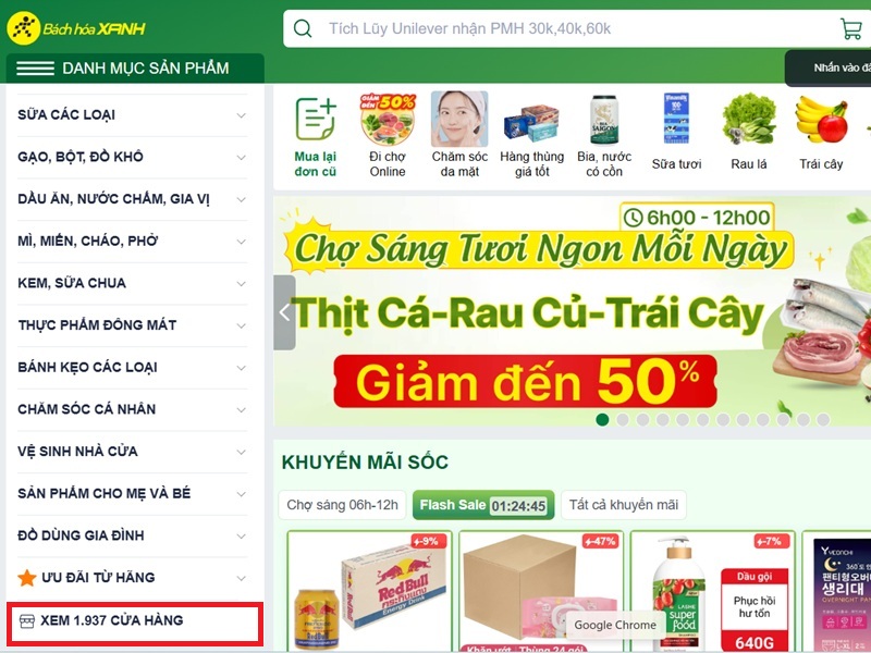 bách hóa xanh