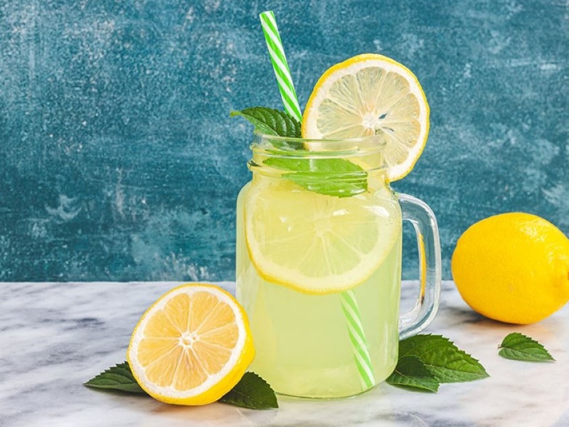nước chanh detox