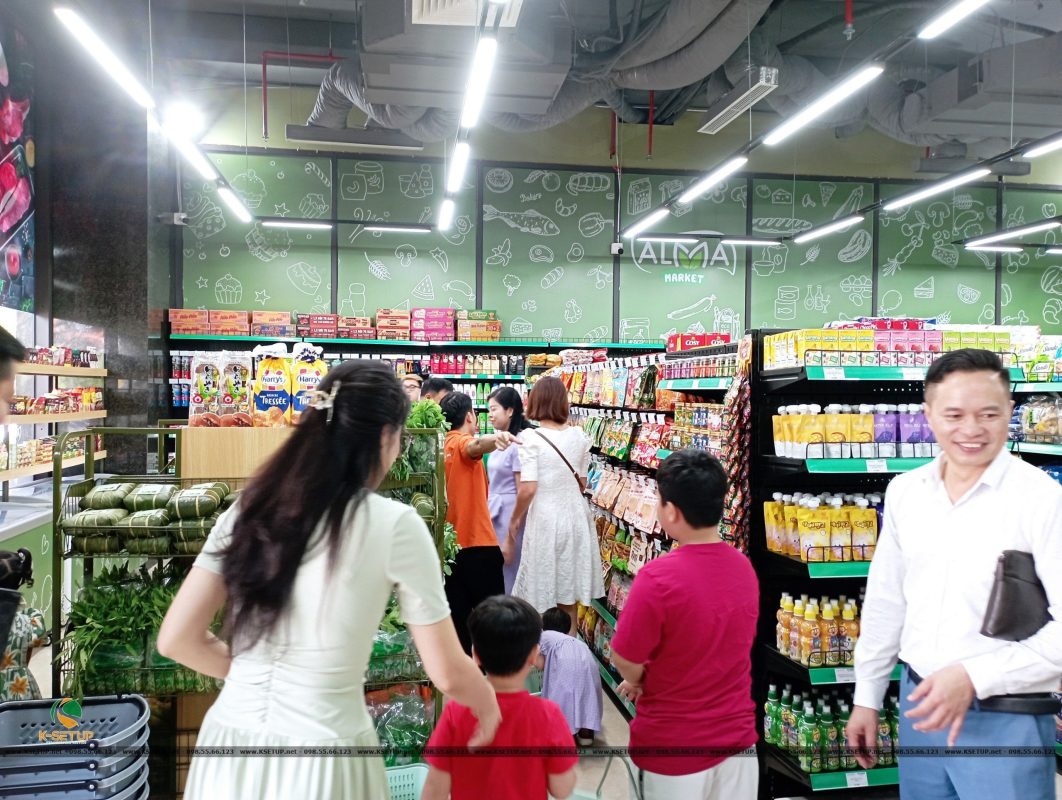 nguyên tắc trưng bày hàng hoá