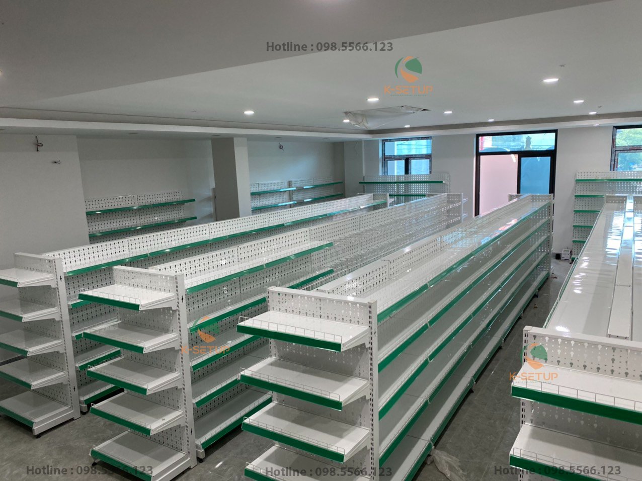 chọn mặt bằng siêu thị