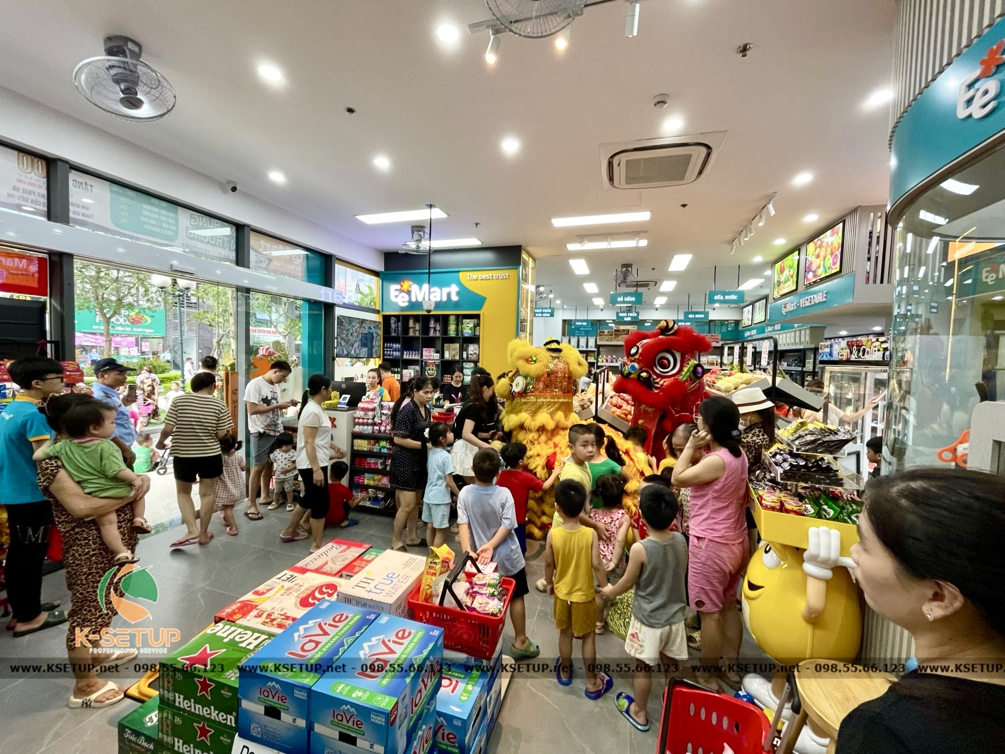 Dịch vụ setup siêu thị mini