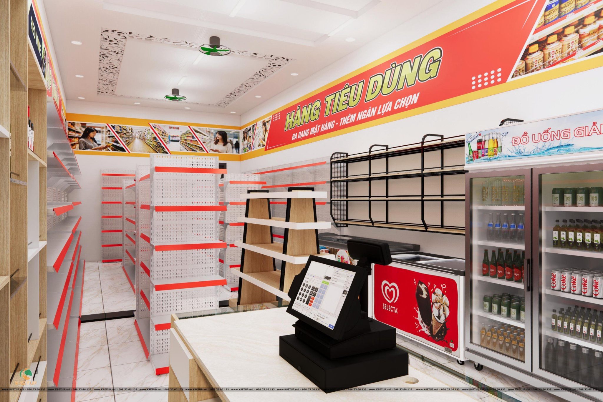 Mô hình cửa hàng tiện lợi Hàn Quốc