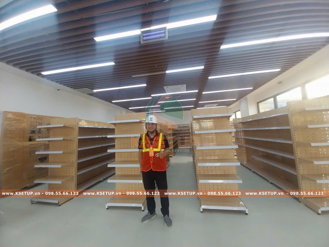 Khảo sát mặt bằng siêu thị mini