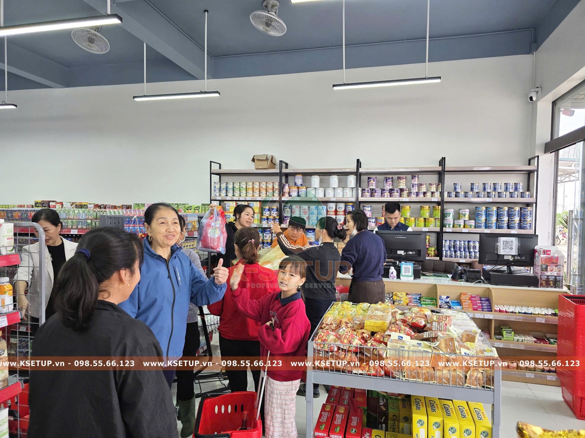 Mô hình siêu thị mini đẹp