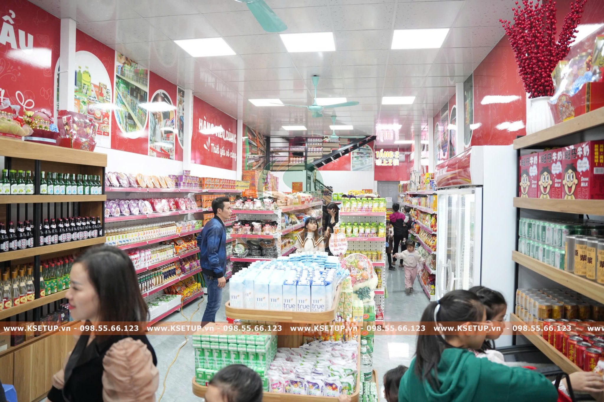 mở siêu thị mini