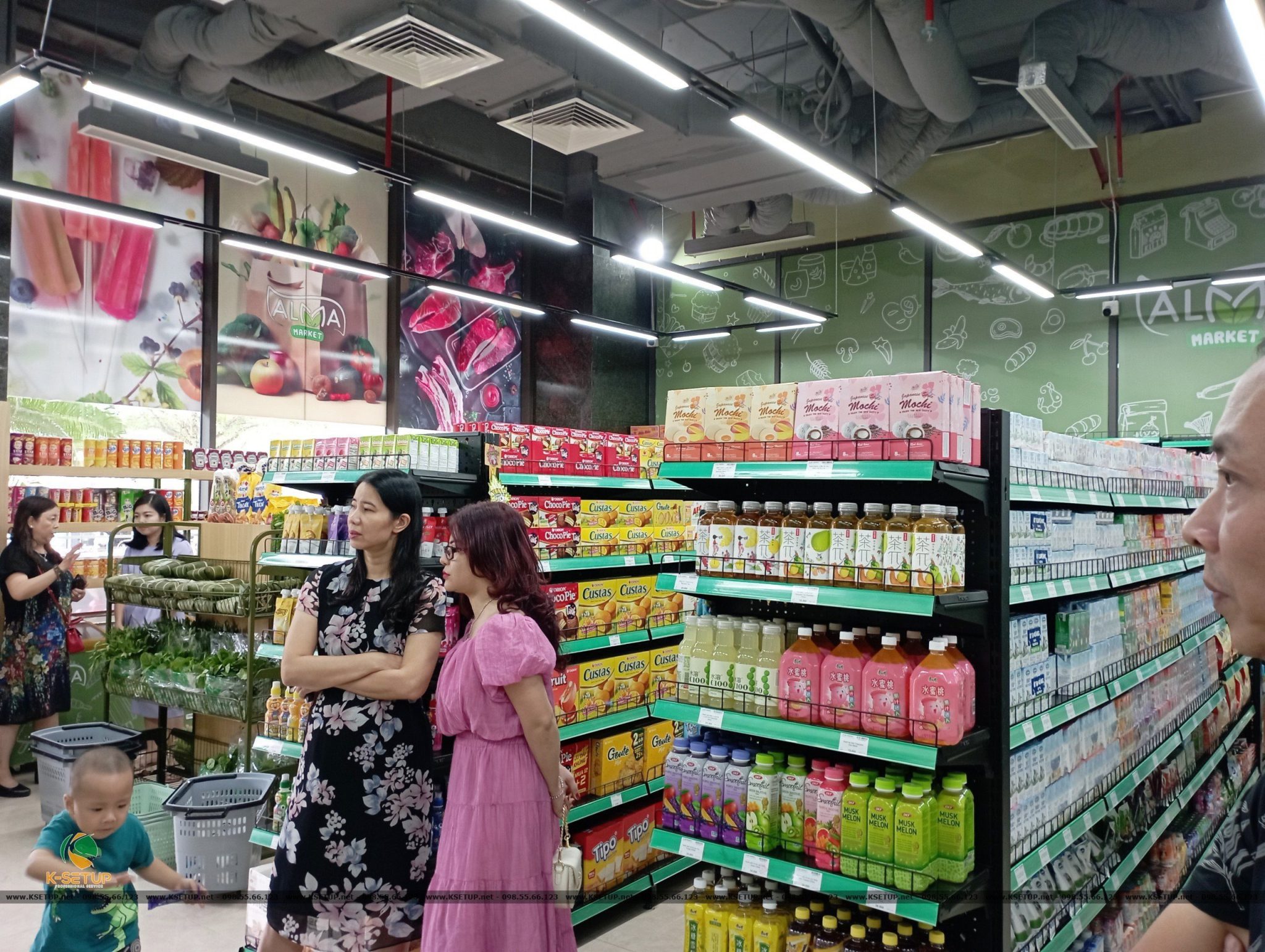 mở siêu thị mini