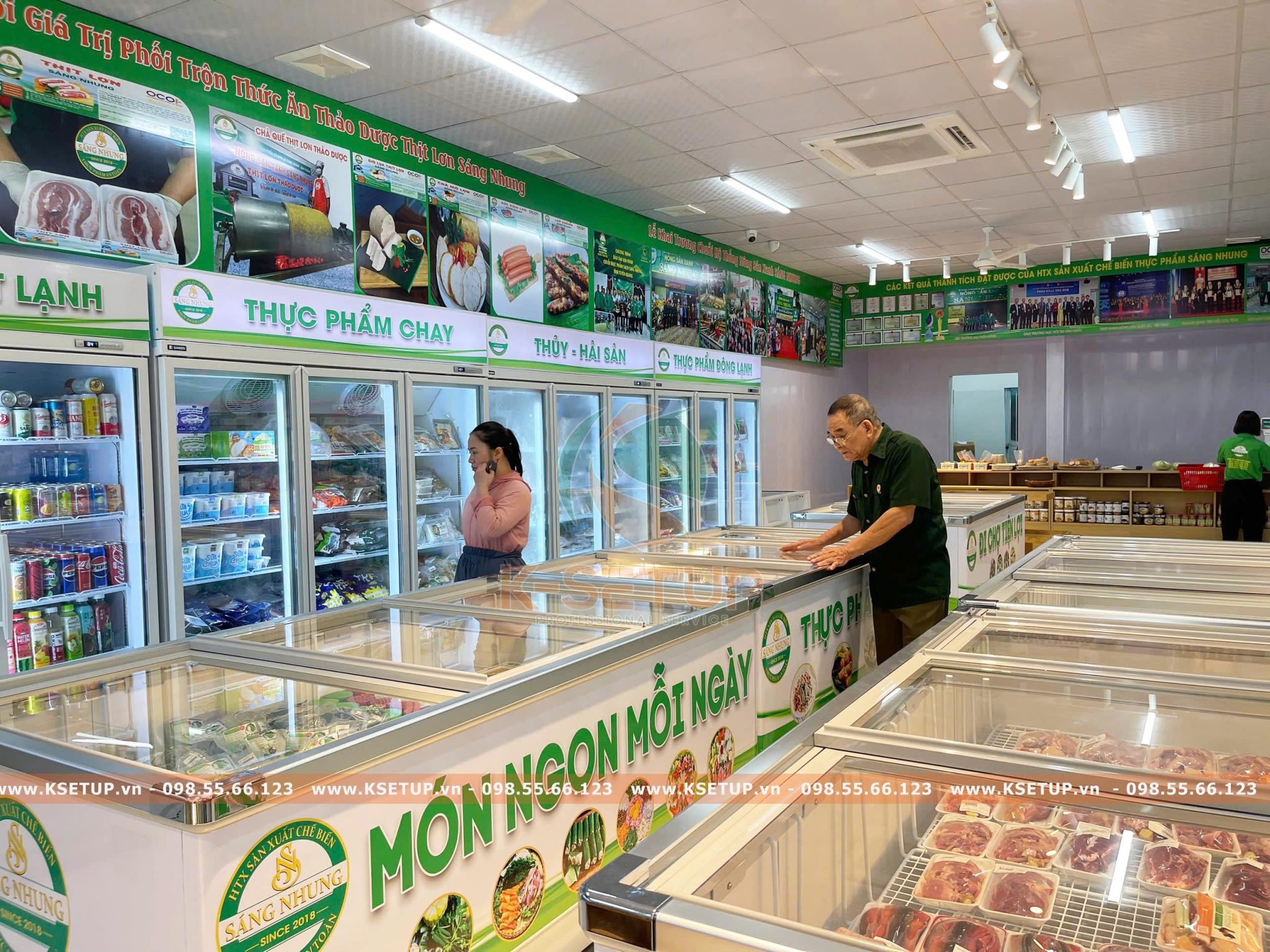 mở siêu thị mini